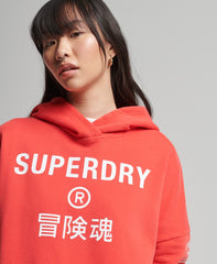 SUPERDRY Sport Crop Box Hoodie