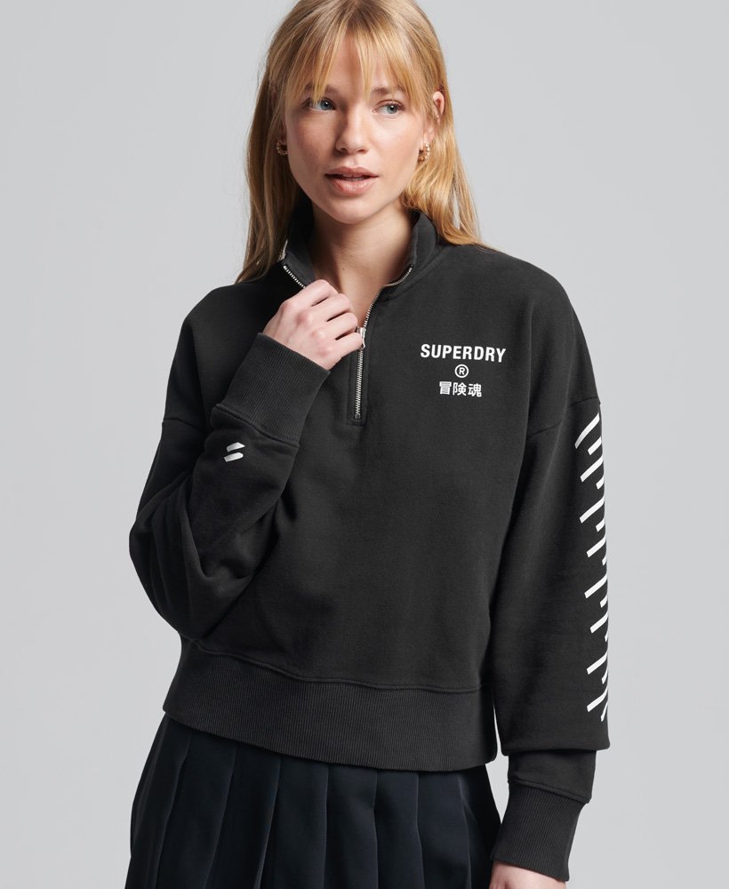 SUPERDRY Core Sport Half-Zip Top