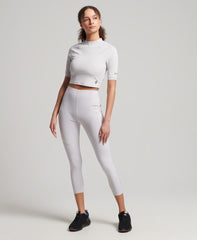 SUPERDRY Run 3/4 Tight Crop Top