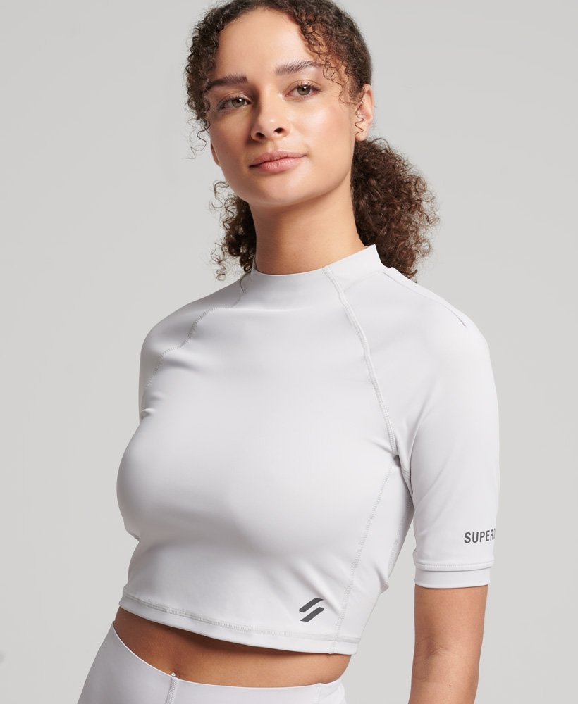 SUPERDRY Run 3/4 Tight Crop Top