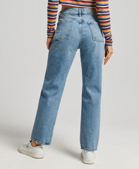 SUPERDRY High Rise Straight Jeans