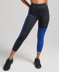 SUPERDRY Training Graphic 7/8 Leggings & Training Core Cross Bra