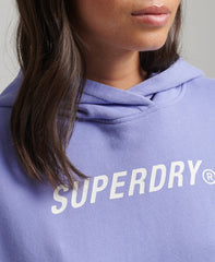 SUPERDRY Code Core Sport Crop Box Hoodie