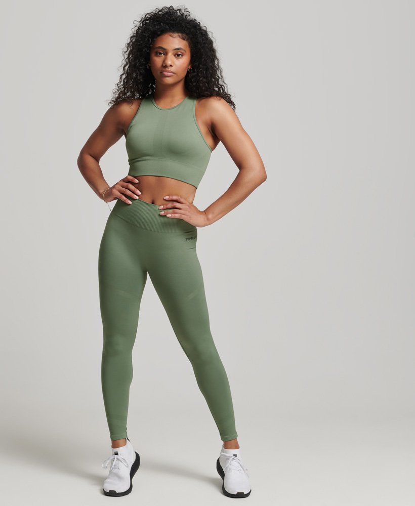 SUPERDRY Core Seamless Mid Impact Bra & Leggings Set