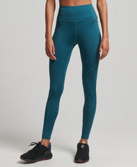 SUPERDRY Core Mid Impact Bra & Core Full Length Leggings Set