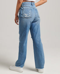 SUPERDRY High Rise Straight Jeans