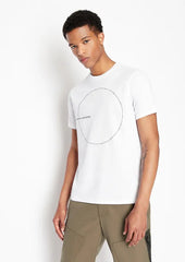 ARMANI EXCHANGE Organic jersey cotton slim fit t-shirt