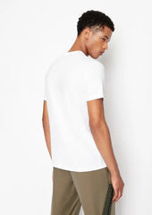 ARMANI EXCHANGE Organic jersey cotton slim fit t-shirt