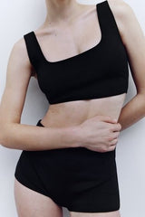 ZARA Sculpt Crop Top