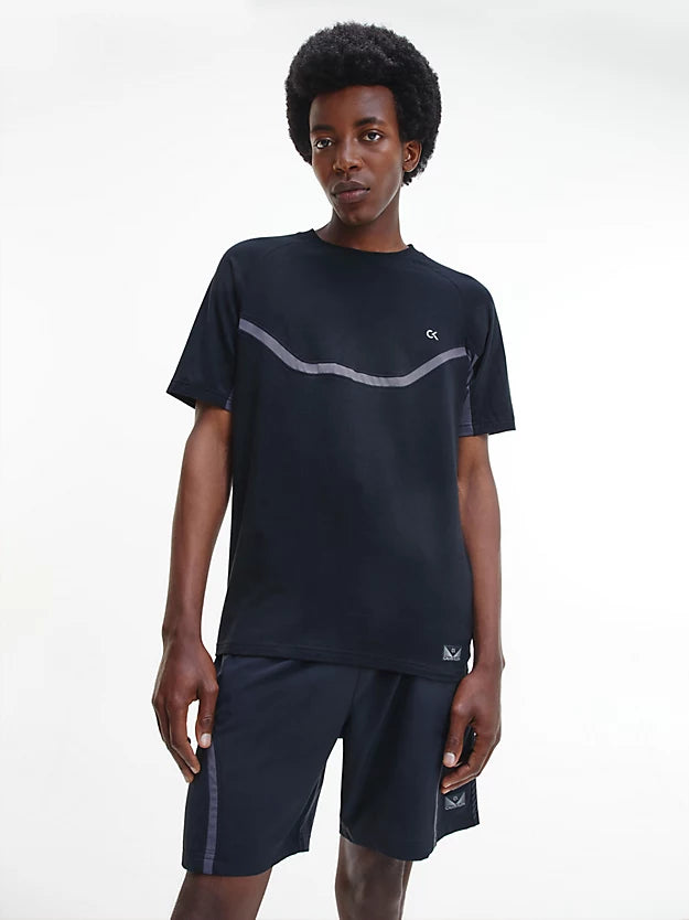 CALVIN KLEIN Recycled Polyester Gym T-Shirt