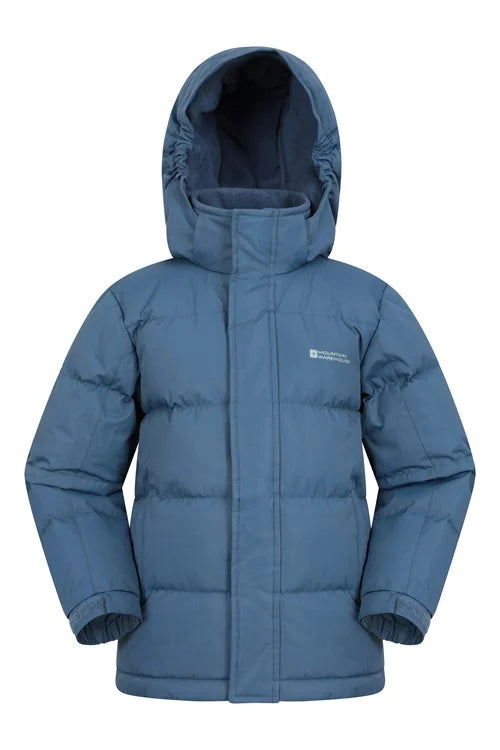 MOUNTAIN WAREHOUSE Kids Padded Jacket Water Resistant Boys Girls Puffer Coat