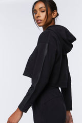 FOREVER21 Active Cropped Hoodie