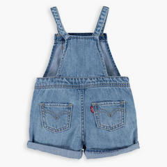 LEVI`S BABY DENIM SPAGHETTI STRAP SHORTALLS