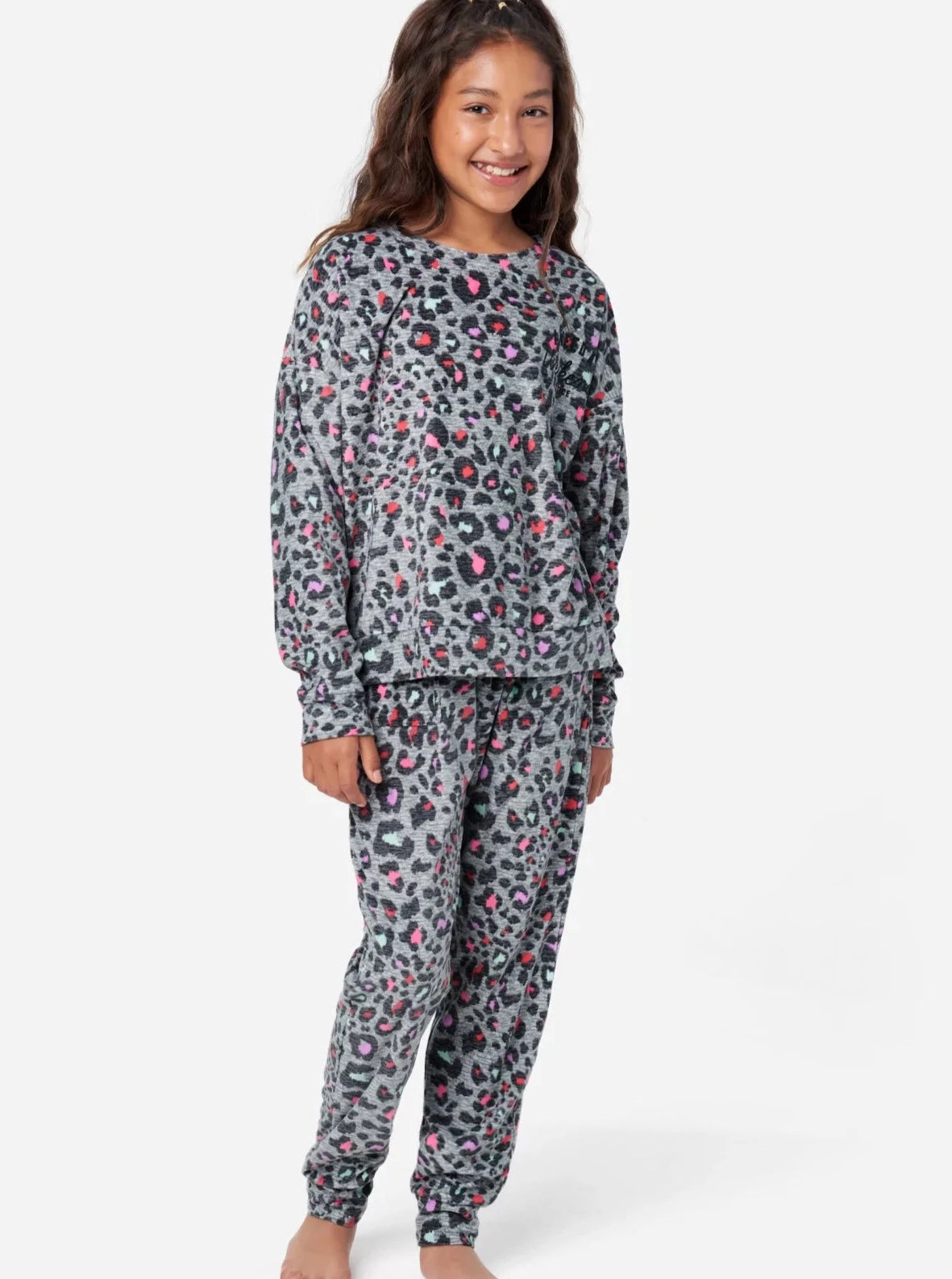 JUSTICE Patterned Jogger Sleep Set