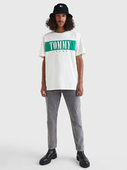 TOMMY HILFIGER Colour-Blocked Logo T-Shirt