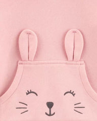 CARTER`S Baby 2-Piece Fleece Bunny Hoodie & Legging Set