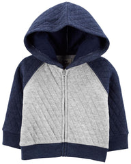 OSHKOSH Baby Quilted Zip-Up Jacket