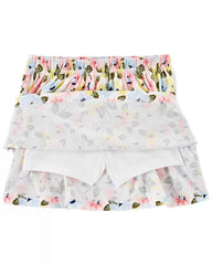 CARTER`S 2-Piece Bunny Tee & Floral Skort Set