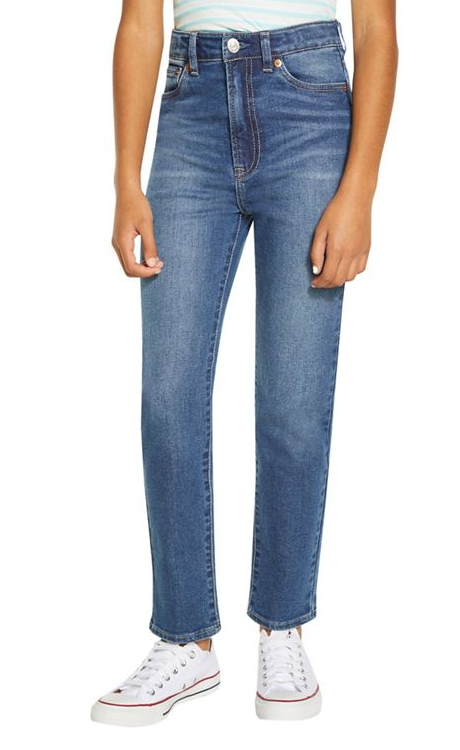 LEVI`S RIBCAGE ANKLE STRAIGHT BIG GIRLS JEANS