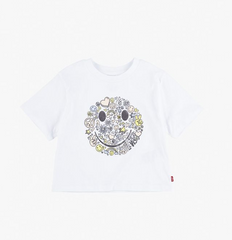 LEVI`S MEET AND GREET GRAPHIC T-SHIRT LITTLE GIRLS