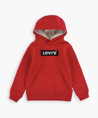 LEVI`S LOGO PULLOVER HOODIE SWEATSHIRT