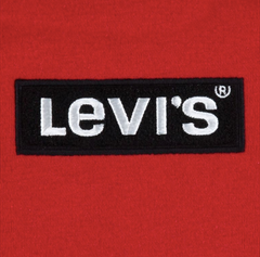 LEVI`S LOGO PULLOVER HOODIE SWEATSHIRT