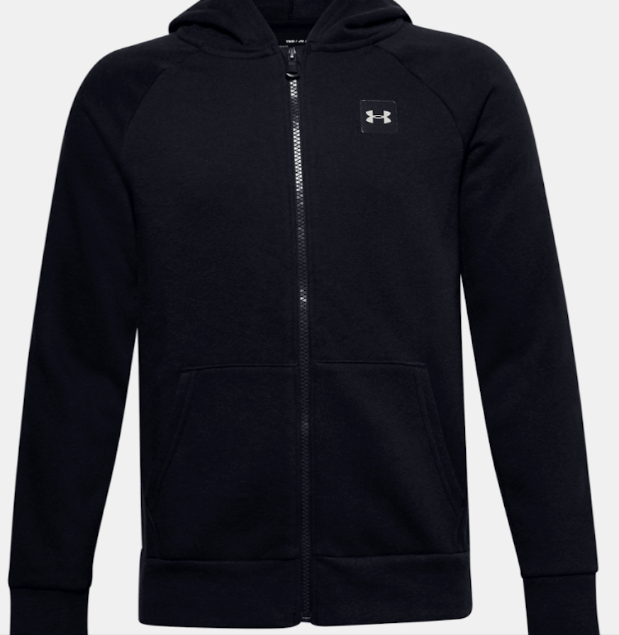 UNDERARMOUR Boys' UA Rival Fleece Full Zip Hoodie