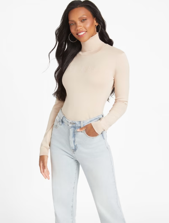 GUESS Cristina Turtleneck Sweater Top