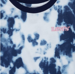 LEVI`S TIE DYE CROPPED T-SHIRT