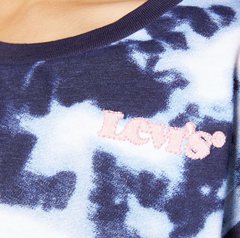 LEVI`S TIE DYE CROPPED T-SHIRT