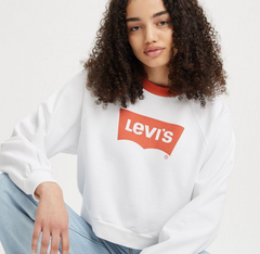 LEVI`S VINTAGE RAGLAN CREWNECK SWEATSHIRT