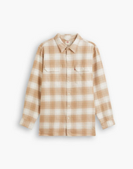 LEVI`S JACKSON WORKER FLANNEL OVERSHIRT