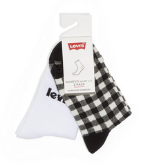 LEVI`S PRINTED SHORT CUT SOCKS (2 PACK)