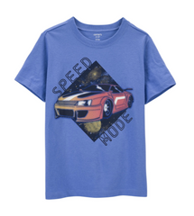 CARTER`S Kid Speed Mode Race Car Jersey Tee