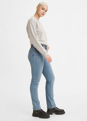 LEVI`S 724 HIGH RISE SLIM STRAIGHT FIT WOMEN'S JEANS