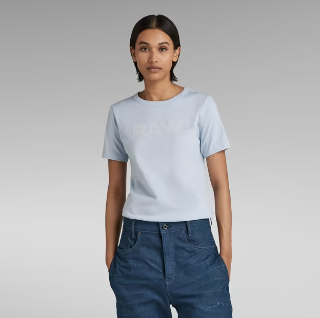 G-STAR RAW ANGLAISE GRAPHIC SLIM T-SHIRT