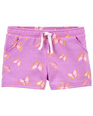 CARTER`S Butterfly Pull-On Shorts