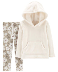 CARTER`S  2-Piece Fuzzy Hoodie & Legging Set