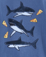 OSHKOSH Shark Teeth Jersey Tee