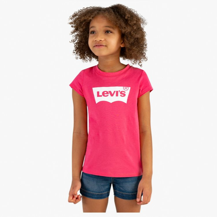 LEVI`S LOGO T-SHIRT LITTLE GIRLS