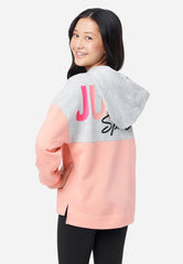 JUSTICE Color Block Justice Hoodie