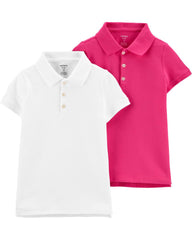 CARTER`S 2-Pack Piqué Polos