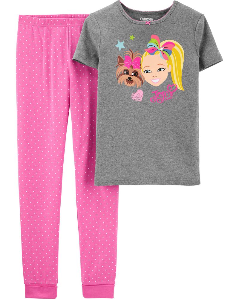 CARTER`S 2-Piece Jojo Siwa 100% Snug Fit Cotton PJs