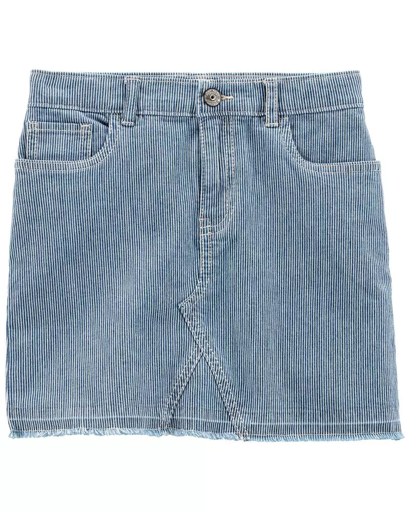 OSHKOSH Kid Striped Denim Skirt