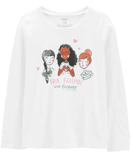 CARTER`S Kid True Friends Are Forever Jersey Tee