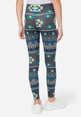 JUSTICE Patterned Full-Length Leggings