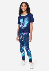 JUSTICE Printed Full Length Leggings