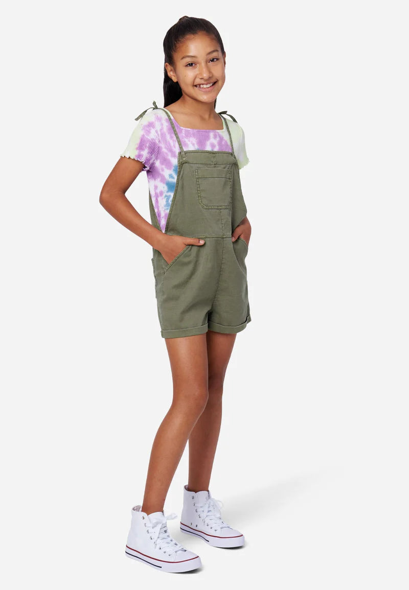 JUSTICE Tie-Strap Shortalls