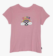 VANS LITTLE KIDS HAPPY BOW TEE