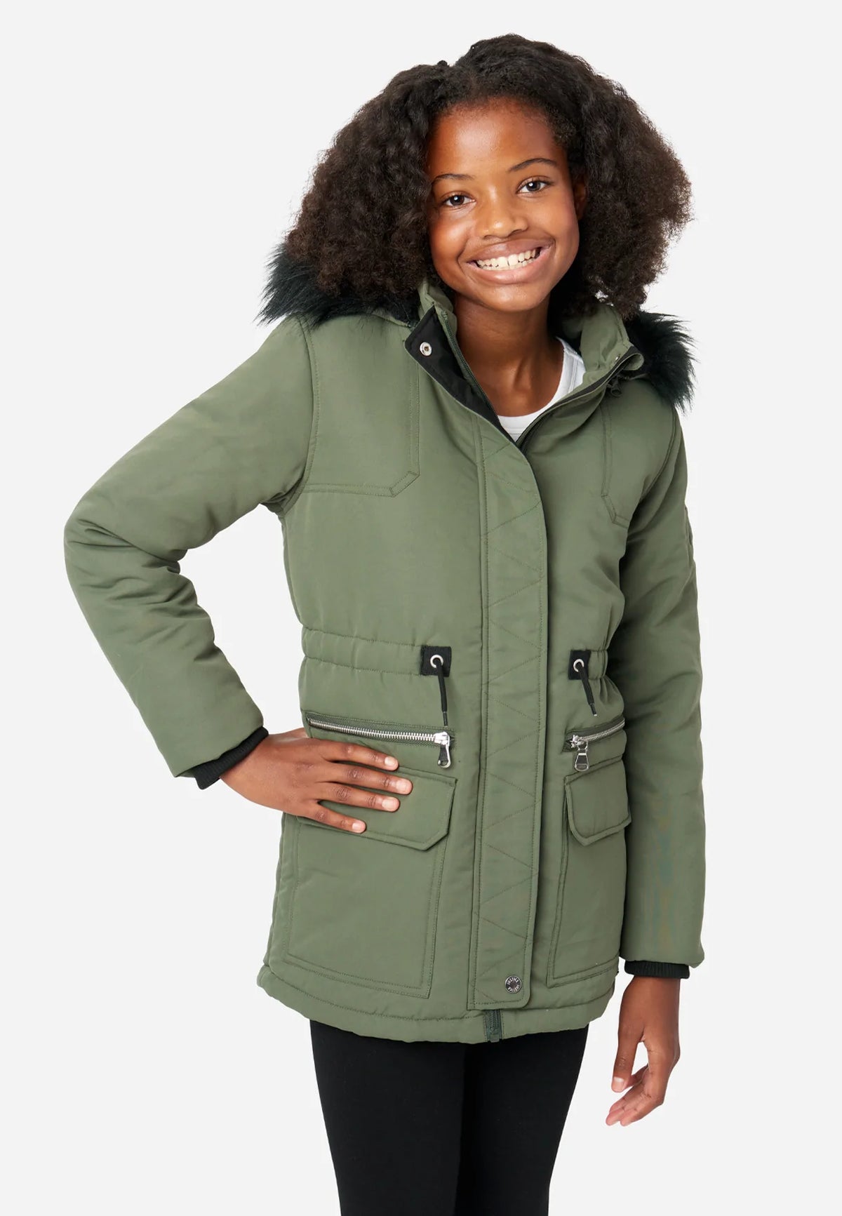 JUSTICE Water Resistant Parka